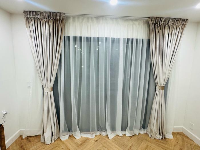 Living room curtains