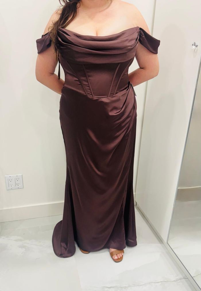 Custom gown fitting